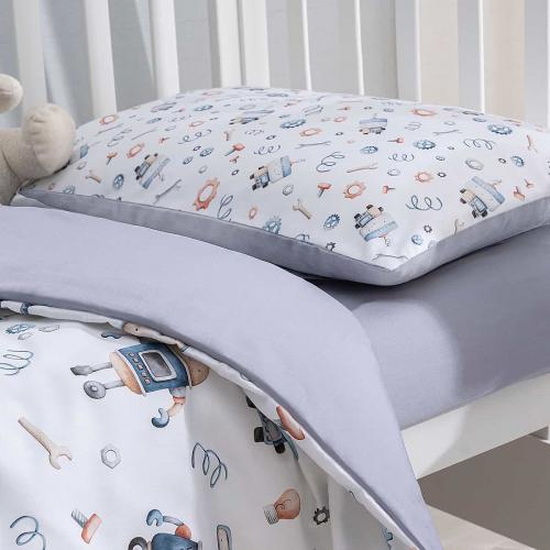 Комплект в кроватку Perina Robo RB3-01.1 / 3 предмета (Робо)