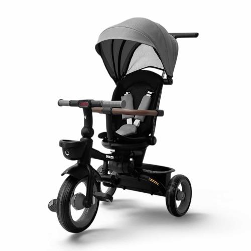 Детский велосипед трехколесный BubaGo Marco BG 214-3 Темно Серый