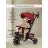 Велосипед трехколесный Pituso Elite Plus Red Maroon Темно-красный JY-T05Plus-Red