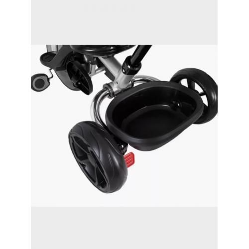 Велосипед трехколесный Tech Team Ricco с ручкой 253020 бежевый