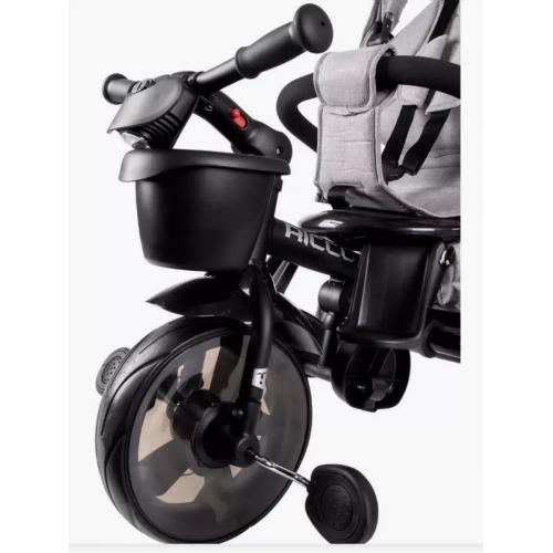 Велосипед трехколесный Tech Team Ricco с ручкой 253051 серый