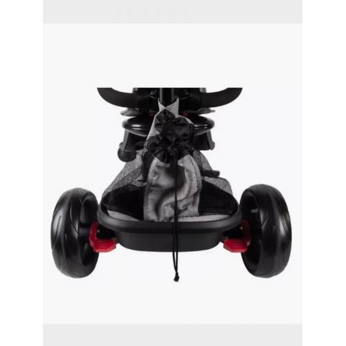 Велосипед трехколесный Tech Team Ricco с ручкой 253051 серый