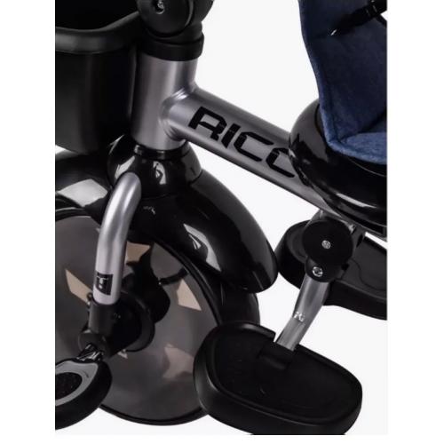 Велосипед трехколесный Tech Team Ricco с ручкой 253051 серый