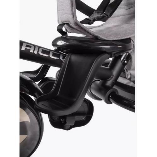 Велосипед трехколесный Tech Team Ricco с ручкой 253051 серый