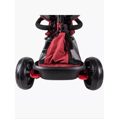 Велосипед трехколесный Tech Team Ricco с ручкой 253075 красный