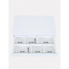 Комод пеленальный Rant Indy Pro / 123 (Cloud White) (80 см) (съемная доска)