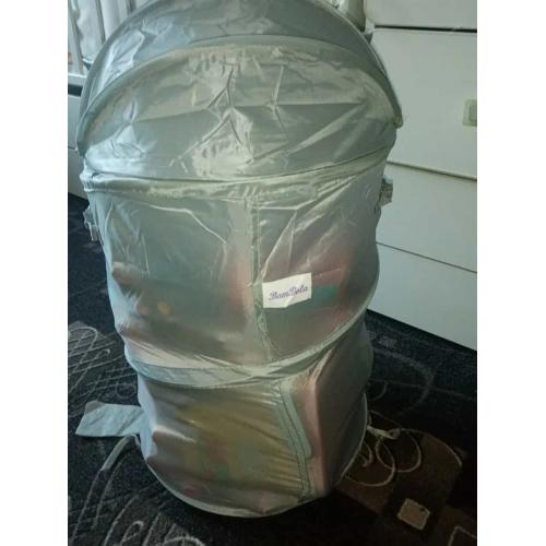 Корзина для игрушек LI HSEN СЛОНИК серый 35*58 см