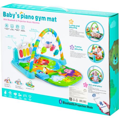 Развивающий коврик Джунгли-2 (Пианино, пульт, свет) 9918