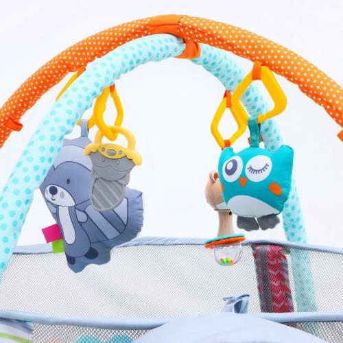 Развивающий коврик Енот (+30 шириков)