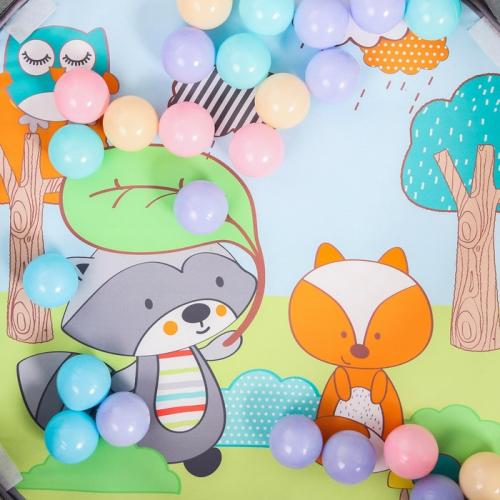 Развивающий коврик Енот (+30 шириков)