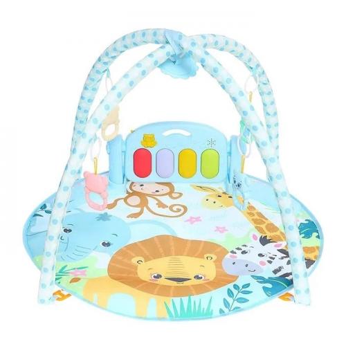 Развивающий коврик Zabiaka 9351637 (голубой)