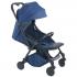 Коляска прогулочная Pituso SMART JEANS джинсовый лен (складывается одним нажатием)