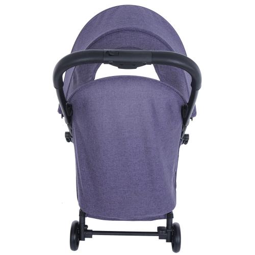 Коляска прогулочная Pituso SMART PURPLE лавандовый лен (складывается одним нажатием)