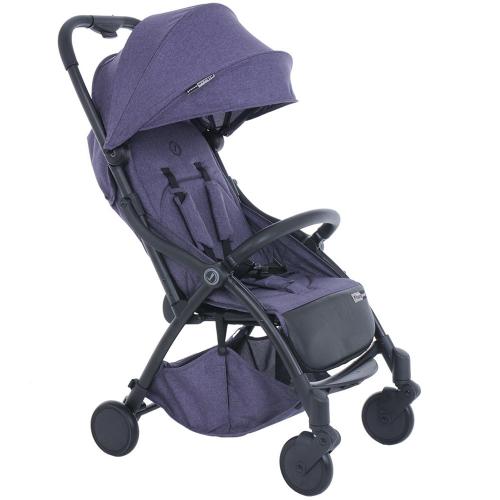Коляска прогулочная Pituso SMART PURPLE лавандовый лен (складывается одним нажатием)