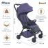 Коляска прогулочная Pituso SMART PURPLE лавандовый лен (складывается одним нажатием)