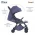 Коляска прогулочная Pituso SMART PURPLE лавандовый лен (складывается одним нажатием)