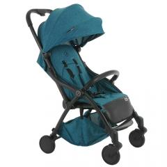 Коляска прогулочная Pituso SMART TURQUOISE бирюзовый лен (складывается одним нажатием)