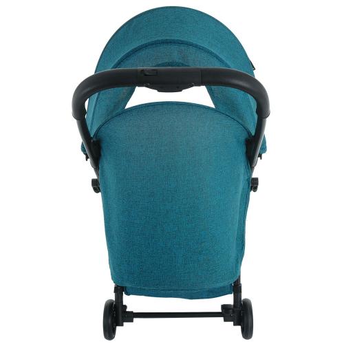 Коляска прогулочная Pituso SMART TURQUOISE бирюзовый лен (складывается одним нажатием)