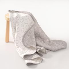 Плед детский Perina Soft Cotton 110х80 (ПЛ-02.6) Cерый / Мишки