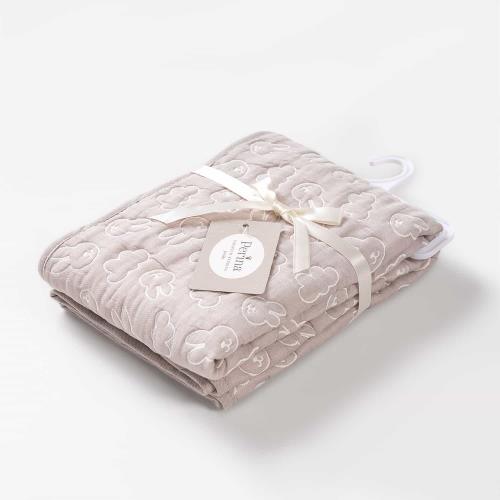 Плед детский Perina Soft Cotton 110х80 (ПЛ-02.8) Мокко / Зайки