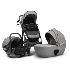Коляска детская Bubago Pellegrino 3в1 BG 163-2 Серый