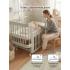 Детская кроватка Pituso Pit-104 Mirelle (капучино) маятник, колеса, быстросъемная стенка 