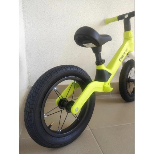 Детский Велосипед-беговел Delanit В06-Green (колеса надувные 12')