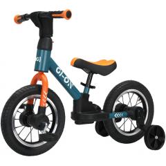 Детский беговел Bubago GI-ON BG-111-1 Graphite-Orange Графит-оранжевый (12'' надувные колеса)