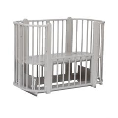 Кроватка PITUSO Asti J 511 Белый 5/1 маятник (капучино)