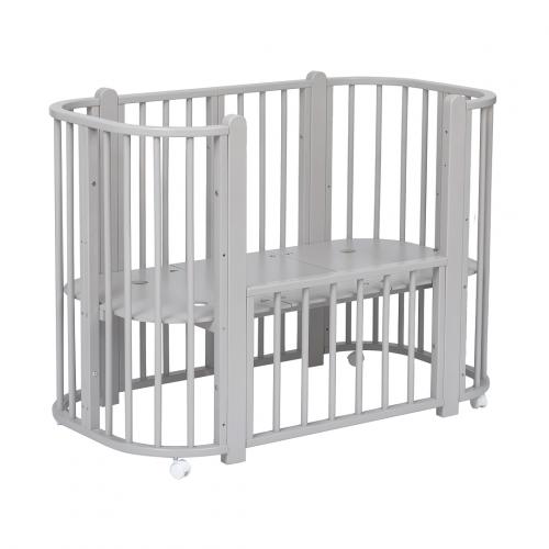 Кроватка PITUSO Asti J 511 Белый 5/1 маятник (капучино)