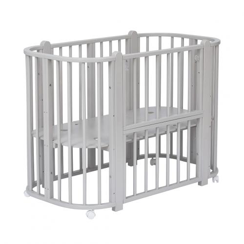 Кроватка PITUSO Asti J 511 Белый 5/1 маятник (капучино)