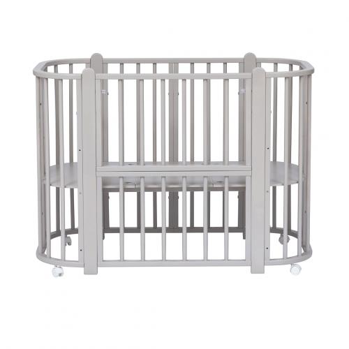 Кроватка PITUSO Asti J 511 Белый 5/1 маятник (капучино)