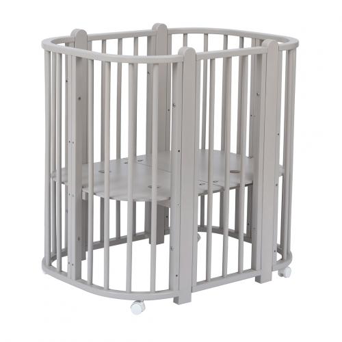 Кроватка PITUSO Asti J 511 Белый 5/1 маятник (капучино)