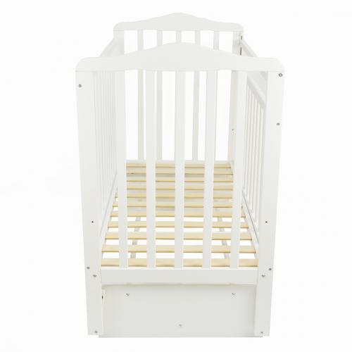 Кроватка PITUSO Marsel 3154501 Белый (маятник поперечный)