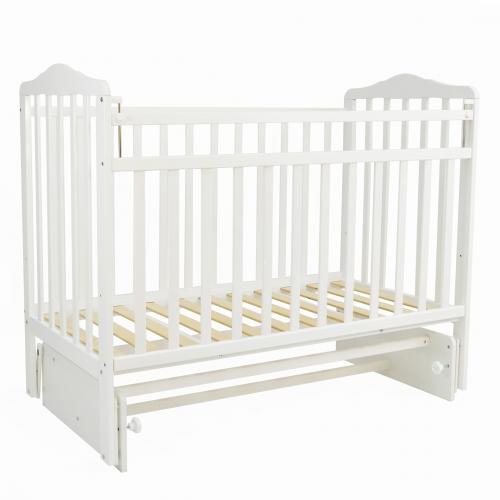 Кроватка PITUSO Marsel 3154501 Белый (маятник поперечный)