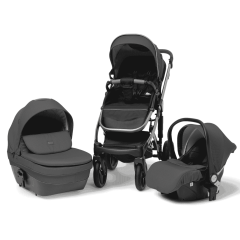 Коляска детская Bubago Rosano 3в1 BG 164-2 Темно Серый