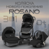 Коляска детская Bubago Rosano 3в1 BG 164-4 Черный