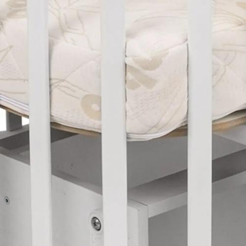 Матрас в кроватку INDIGO Baby Line 100х70 см (бежевый / белый)