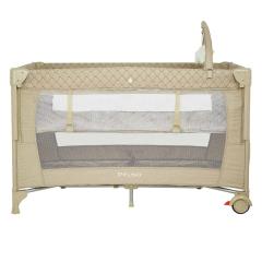 Манеж-кровать PITUSO Valencia Beige - Бежевый (опуск.бортик, 2 уровня, лаз, дуга) YP-P13
