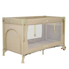 Манеж-кровать PITUSO Valencia Beige - Бежевый (опуск.бортик, 2 уровня, лаз, дуга) YP-P13