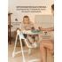 Стульчик для кормления Martin Noir DORY Beige Broom (Бежевый - белая рама)