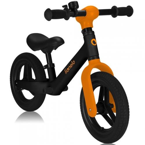 Беговел Lionelo Toni (Black Orange) Оранжевый (ПУ)