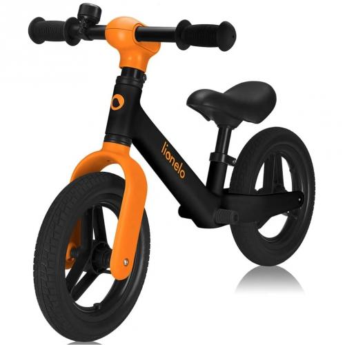 Беговел Lionelo Toni (Black Orange) Оранжевый (ПУ)
