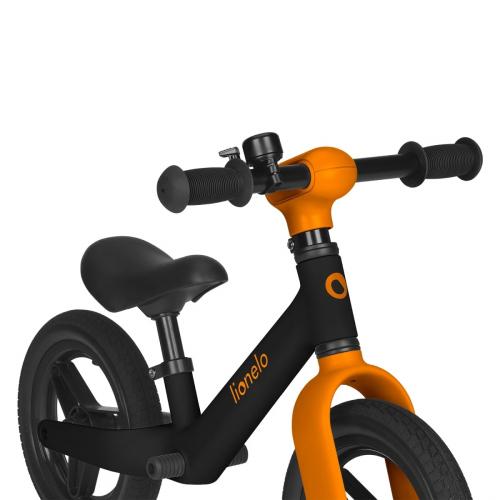 Беговел Lionelo Toni (Black Orange) Оранжевый (ПУ)