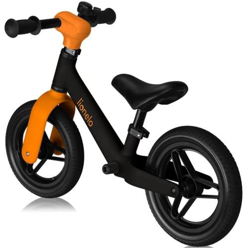 Беговел Lionelo Toni (Black Orange) Оранжевый (ПУ)