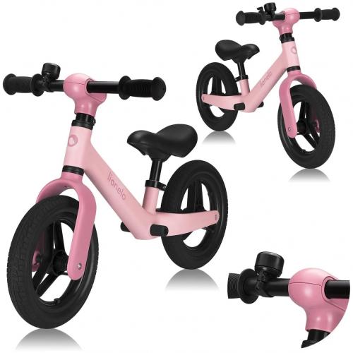 Беговел Lionelo Toni (Pink Rose) Розовый (ПУ)