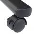 Колыбель PITUSO Iris маятник + колёса / PD-C03-Black-IRIS (темно-серый)