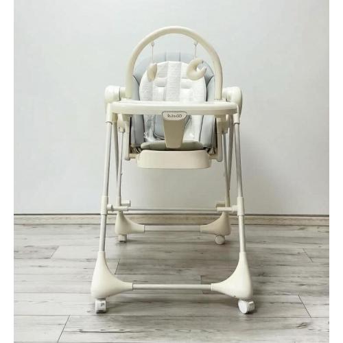 Стульчик для кормления BubaGo Mateo BG 215-1 Белый / электрокачели