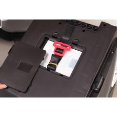 Автокресло Martin noir Elves+ Whole black (бустер со спинкой и подголовником, Isofix)
