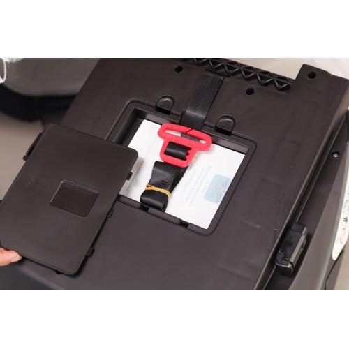 Автокресло Martin noir Elves+ Whole black (бустер со спинкой и подголовником, Isofix)